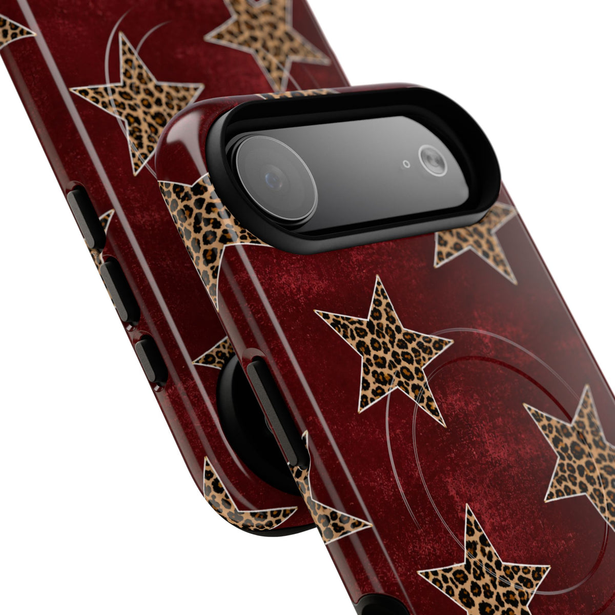 Leopard Star Tough Magnetic Phone Case
