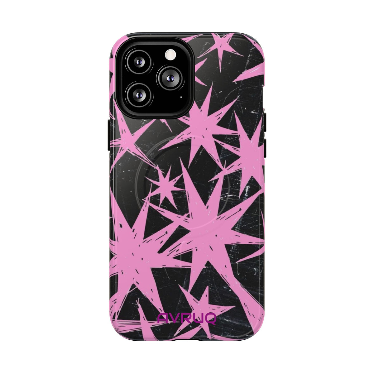 Phone Case - Pink Starburst Tough Magnetic Case