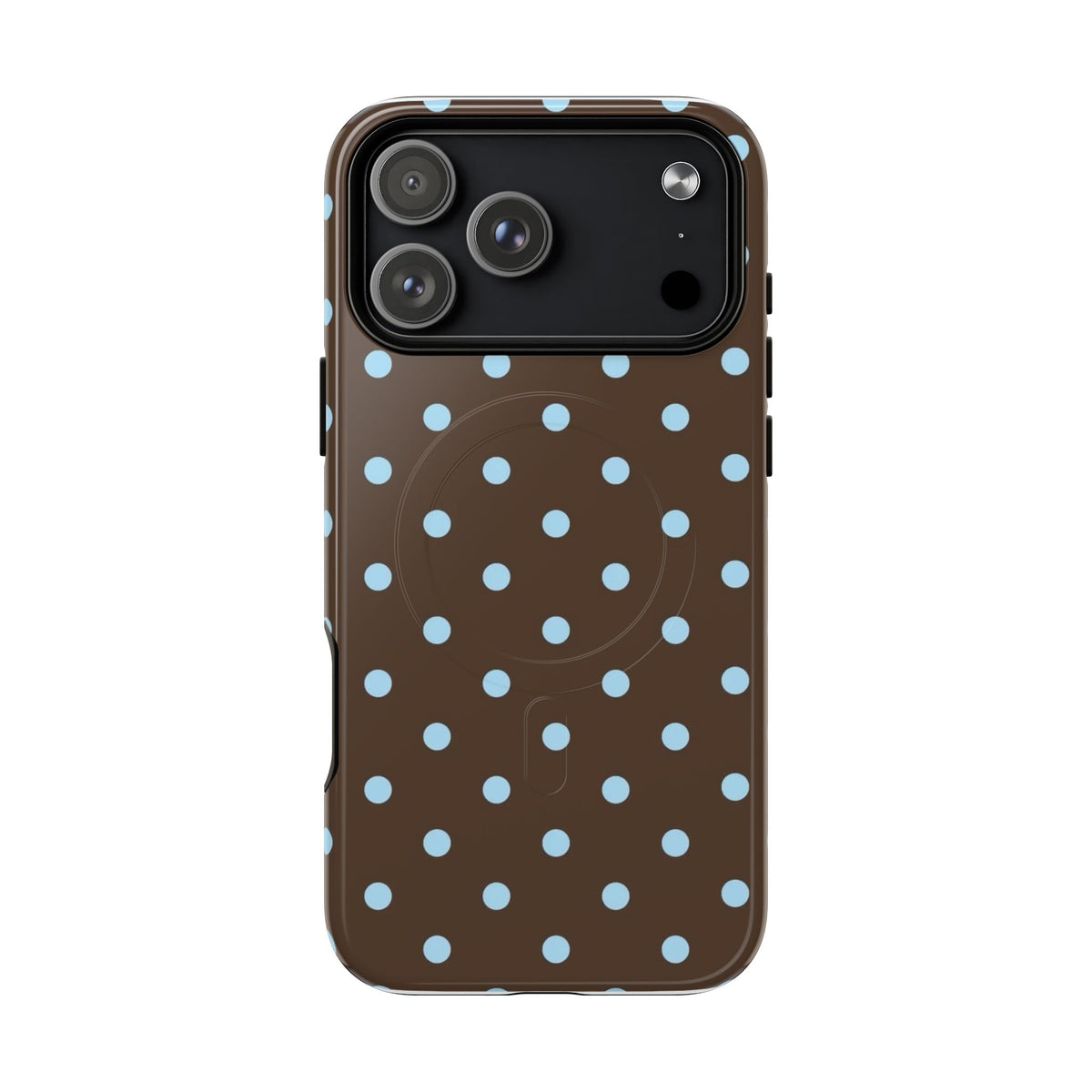 Blue Polka Dot Tough Magnetic Phone Case