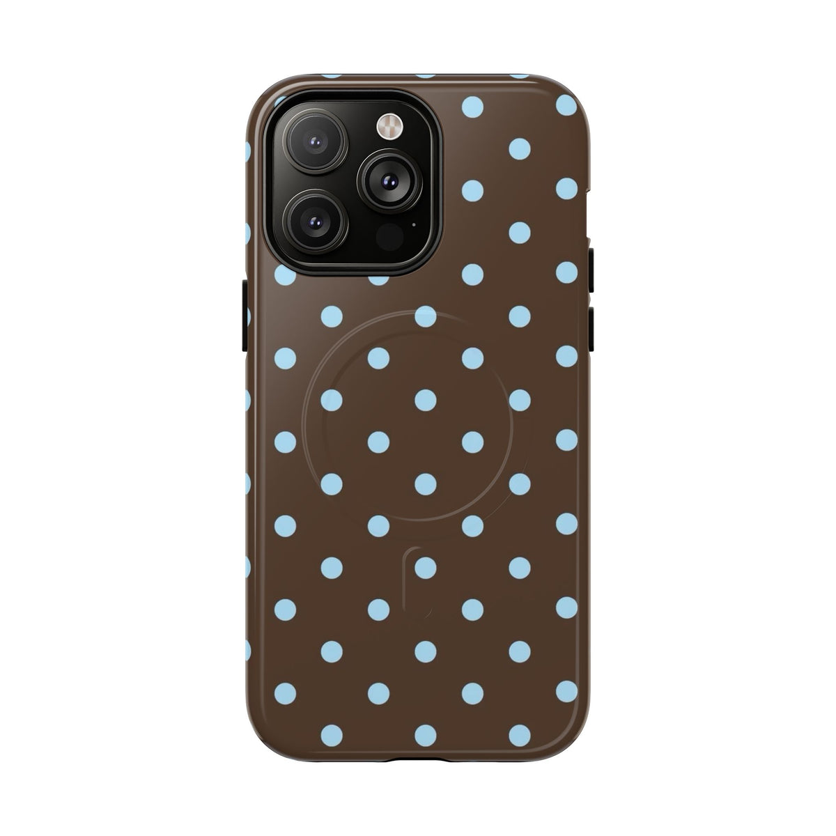 Blue Polka Dot Tough Magnetic Phone Case