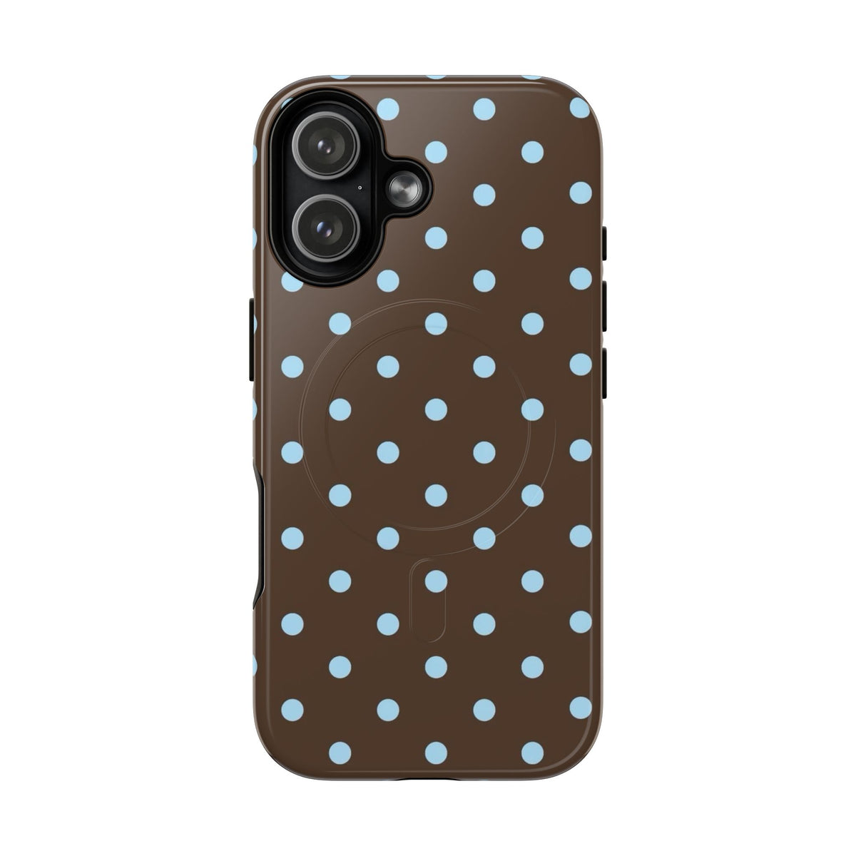 Blue Polka Dot Tough Magnetic Phone Case