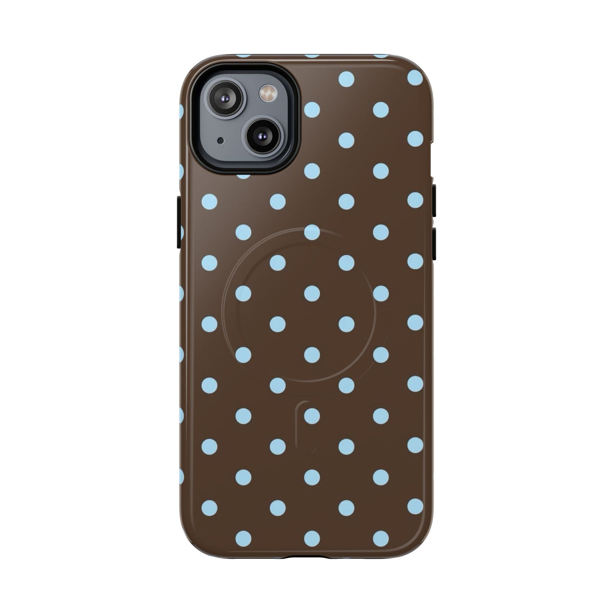 Blue Polka Dot Tough Magnetic Phone Case