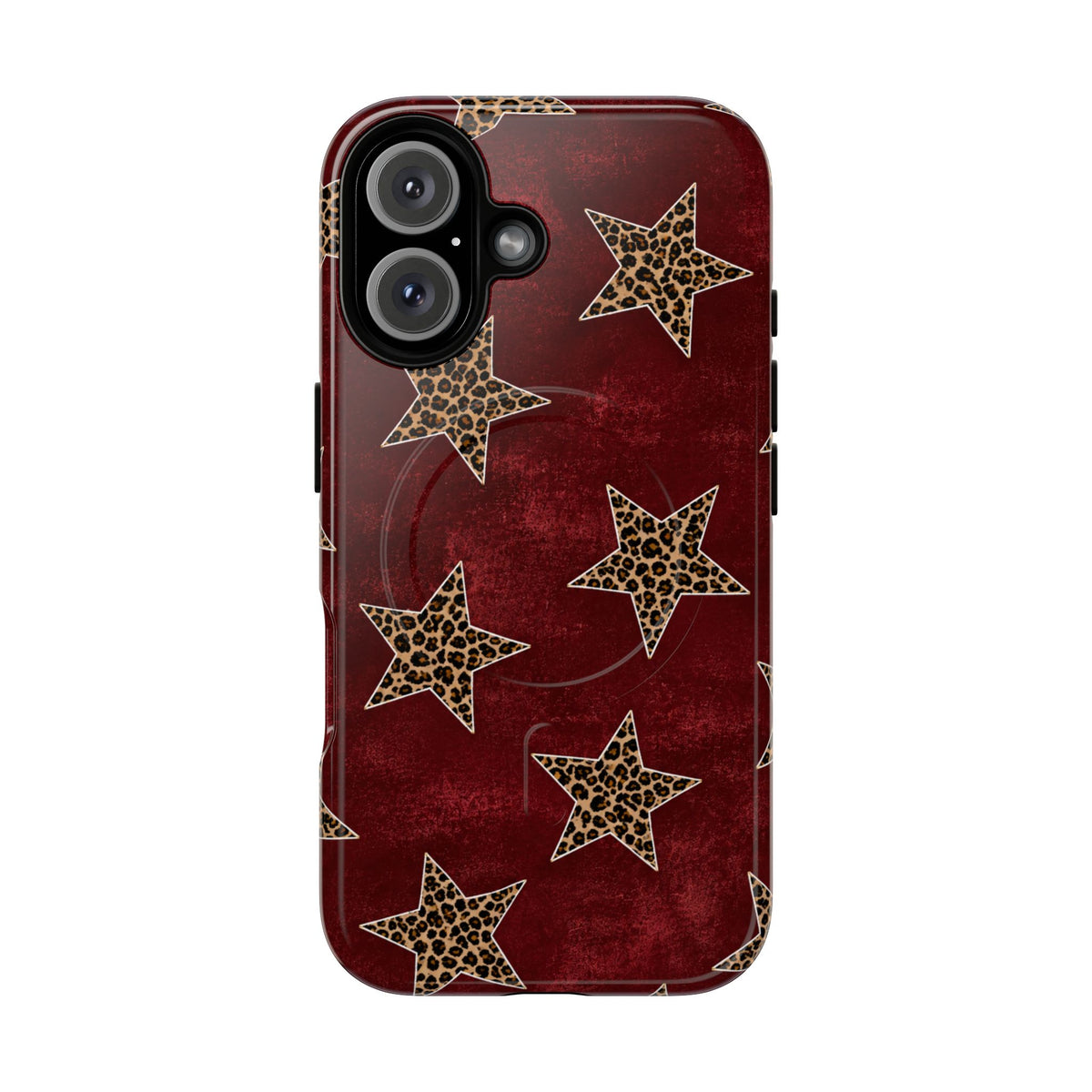 Leopard Star Tough Magnetic Phone Case