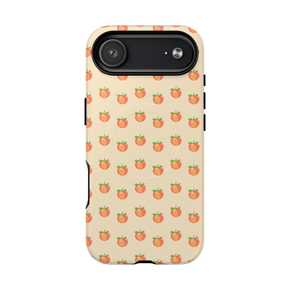 Peach Pattern Magnetic Phone Case