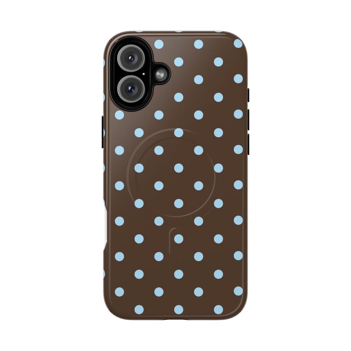 Blue Polka Dot Tough Magnetic Phone Case