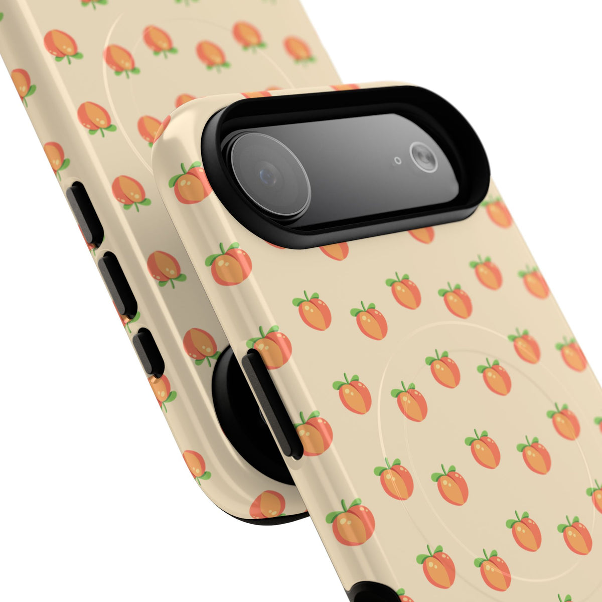 Peach Pattern Magnetic Phone Case