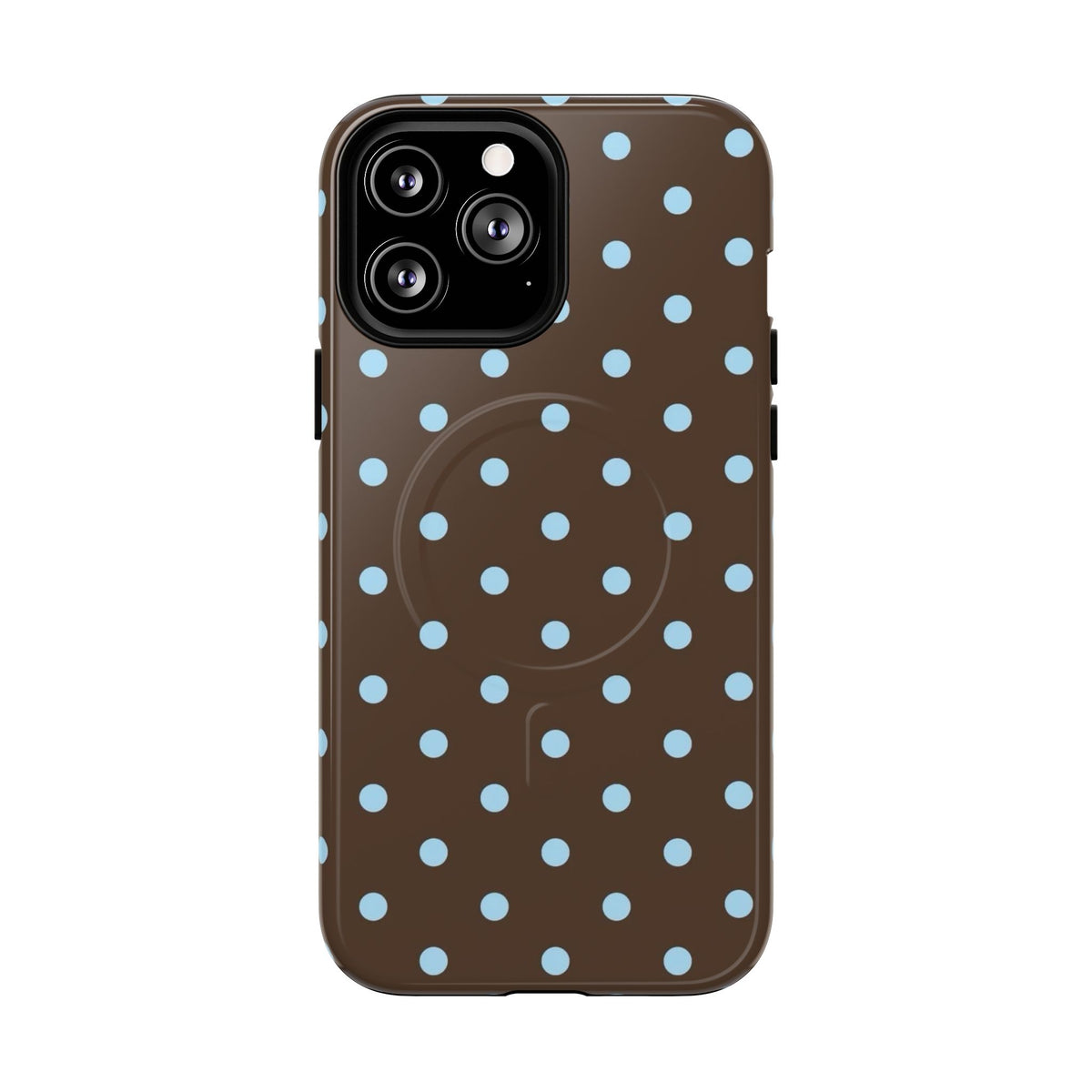 Blue Polka Dot Tough Magnetic Phone Case