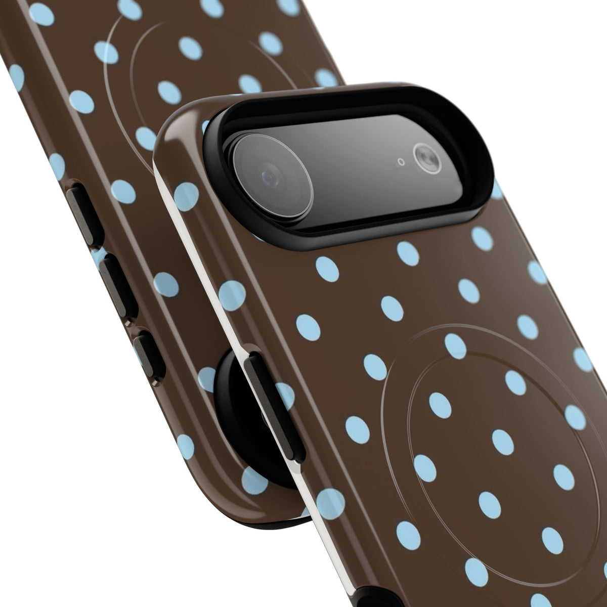 Blue Polka Dot Tough Magnetic Phone Case