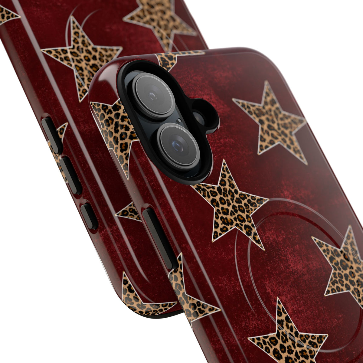Leopard Star Tough Magnetic Phone Case
