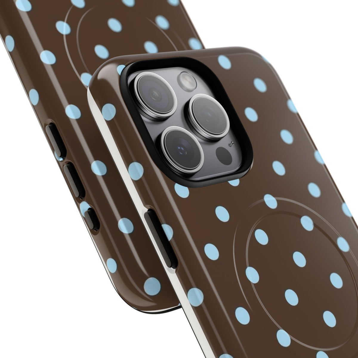 Blue Polka Dot Tough Magnetic Phone Case