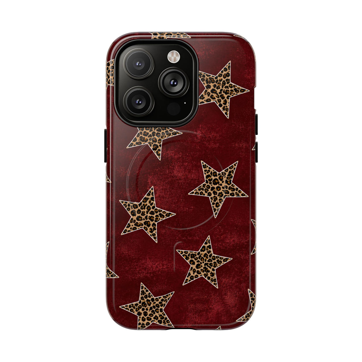 Leopard Star Tough Magnetic Phone Case