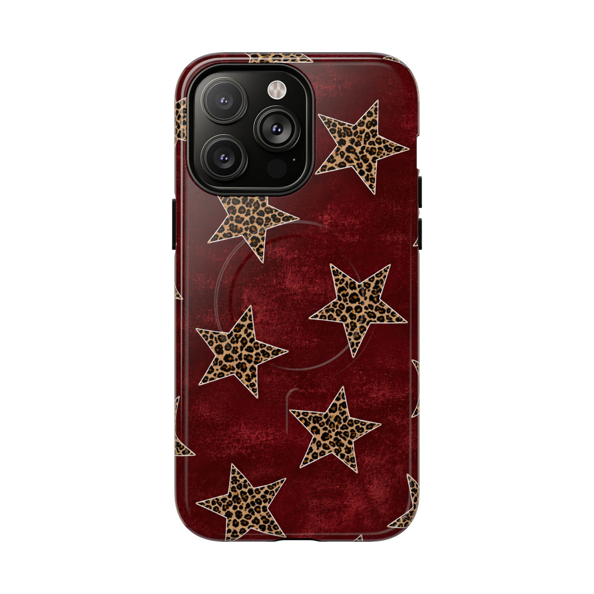 Leopard Star Tough Magnetic Phone Case