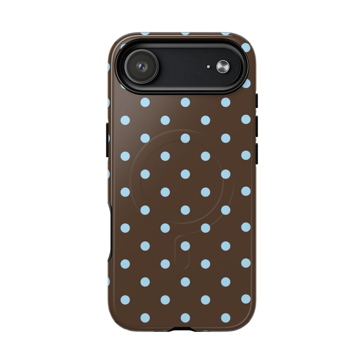 Blue Polka Dot Tough Magnetic Phone Case
