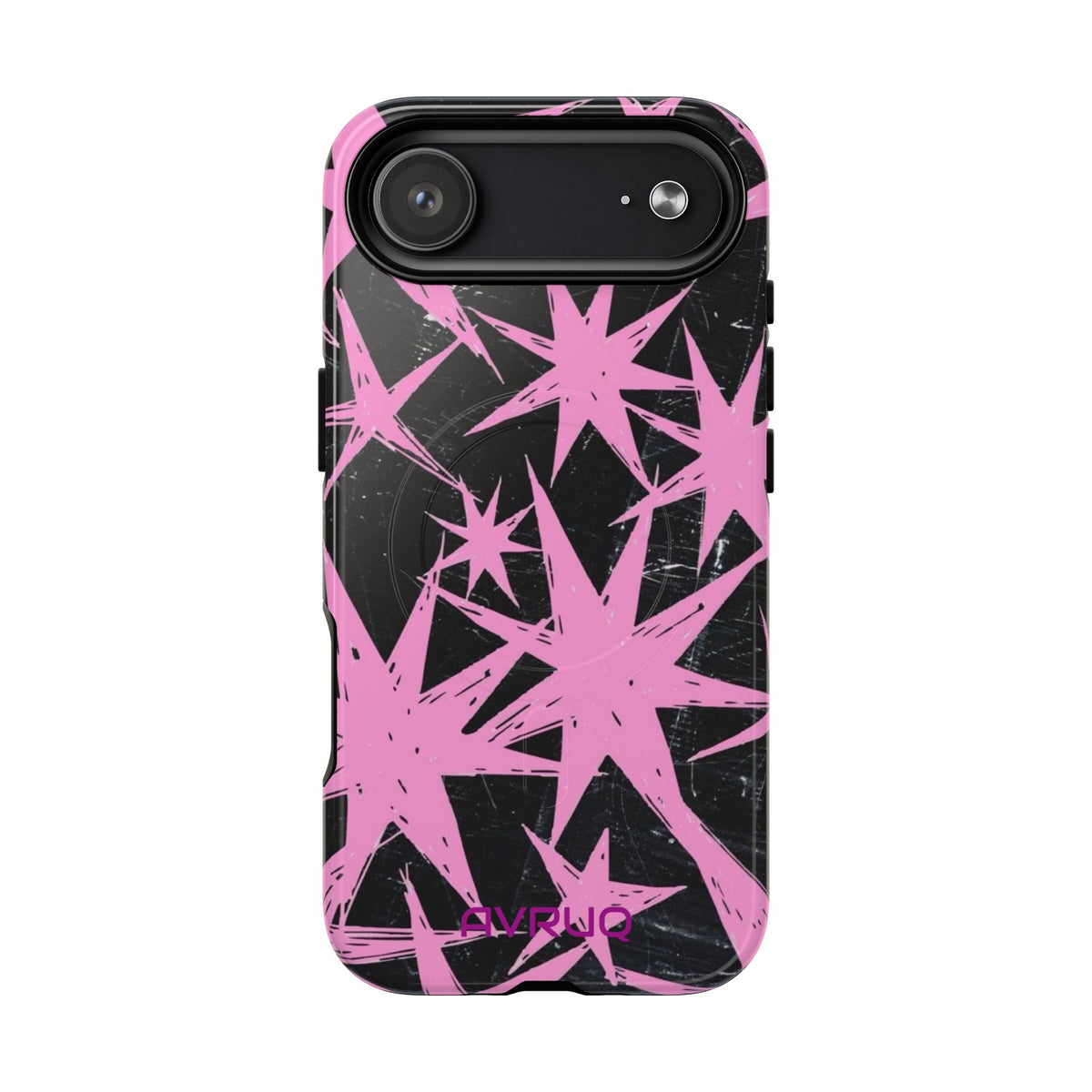 Phone Case - Pink Starburst Tough Magnetic Case