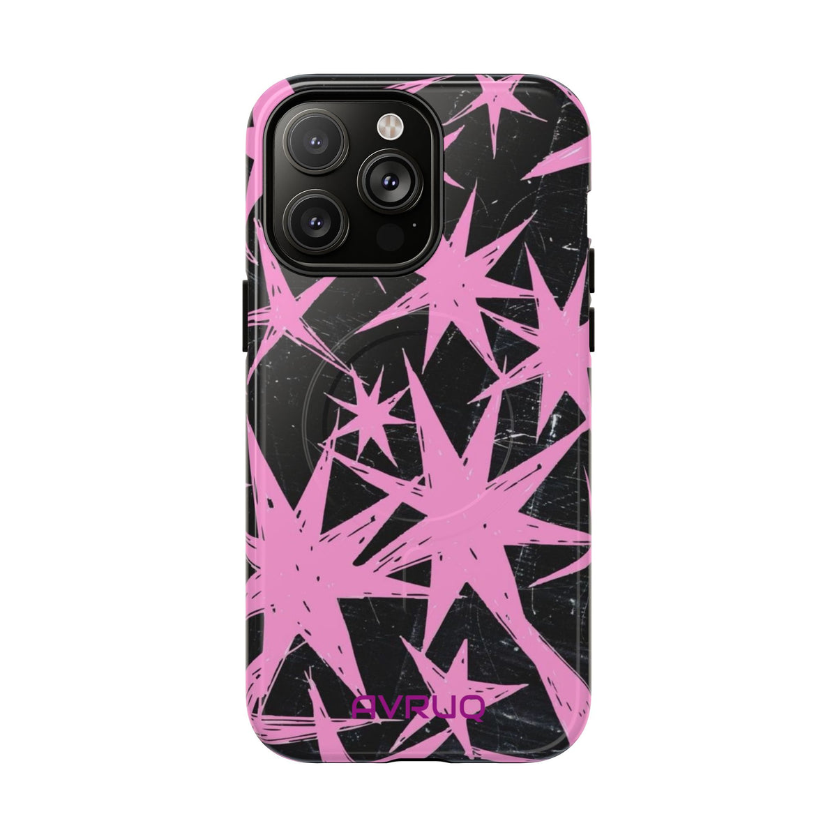 Phone Case - Pink Starburst Tough Magnetic Case