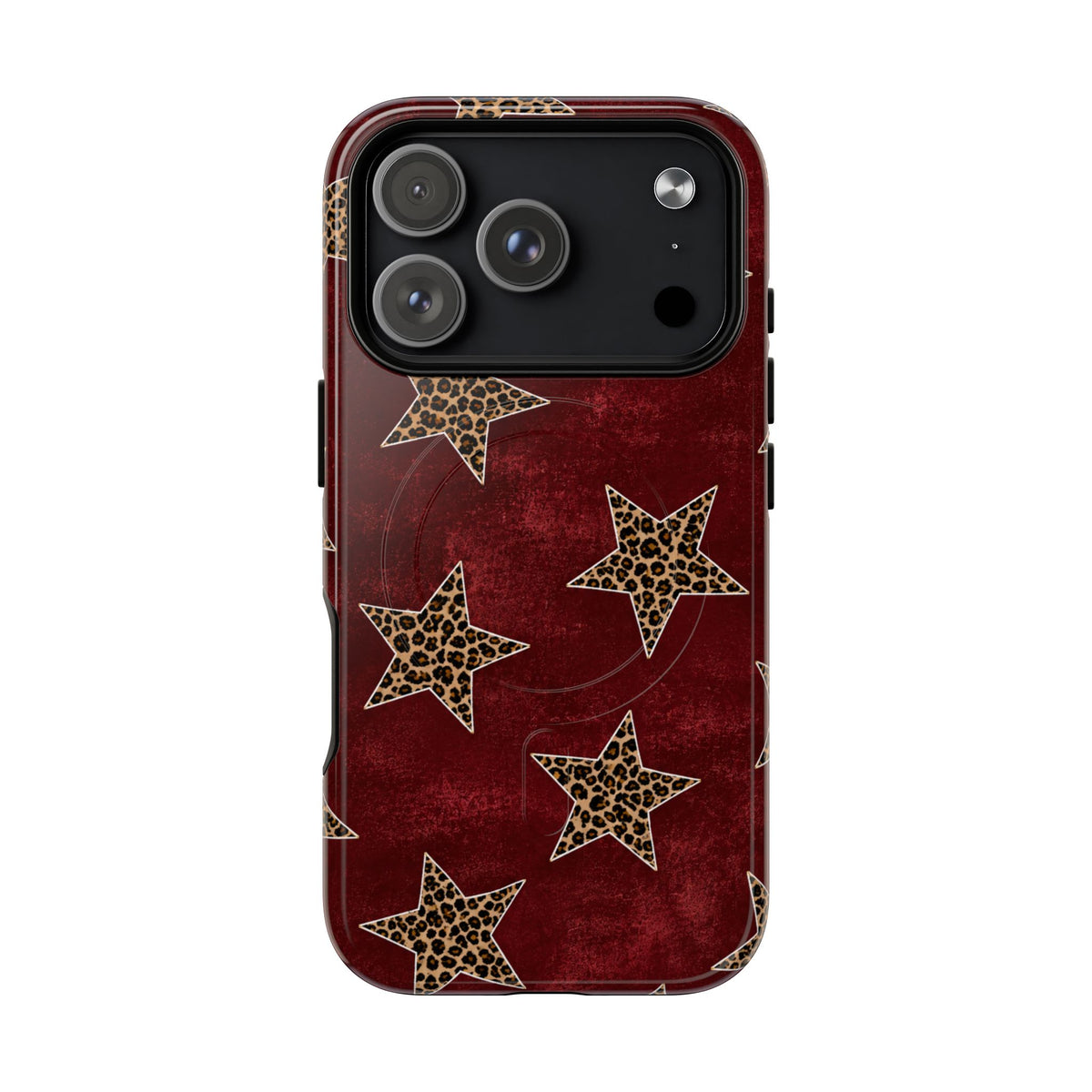 Leopard Star Tough Magnetic Phone Case