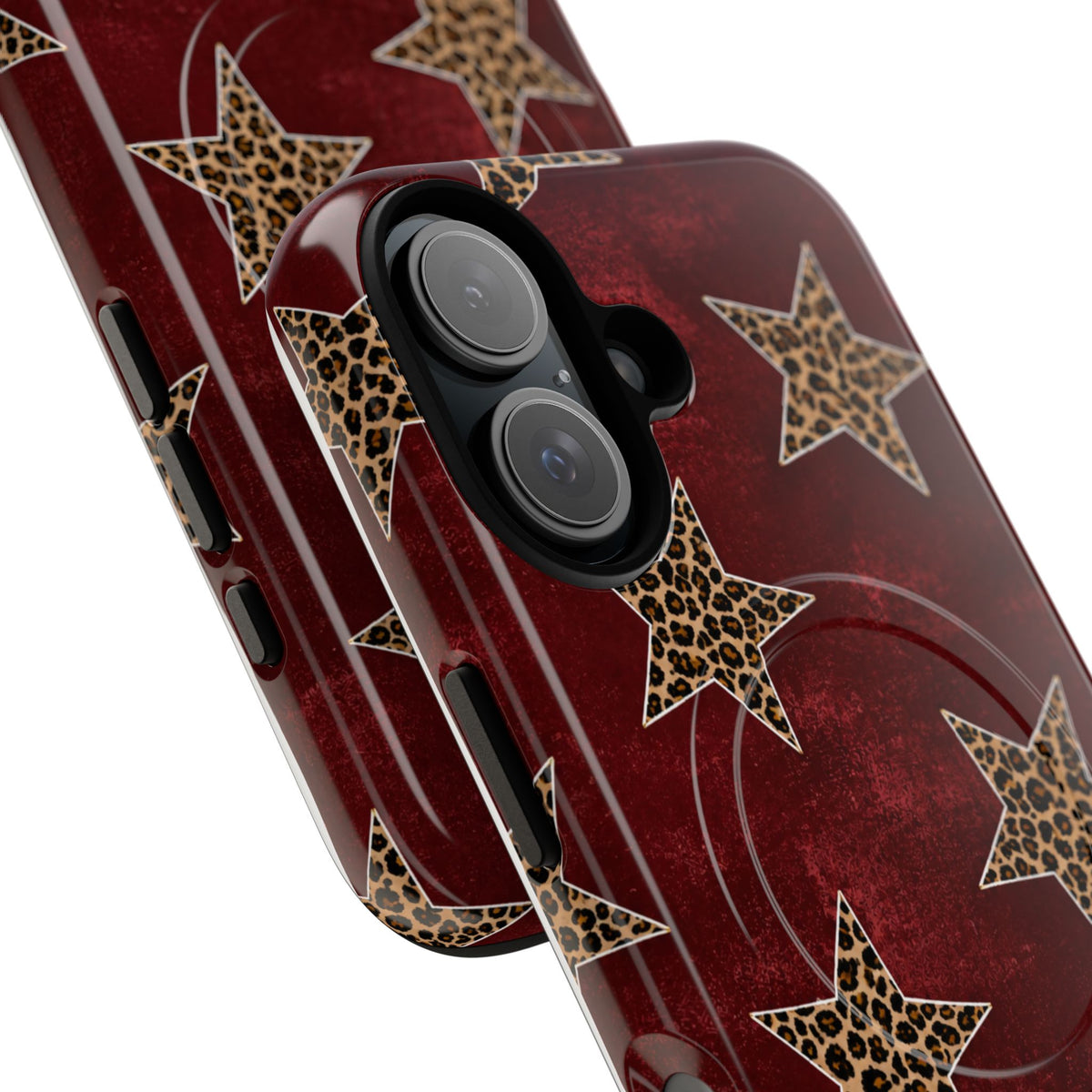Leopard Star Tough Magnetic Phone Case