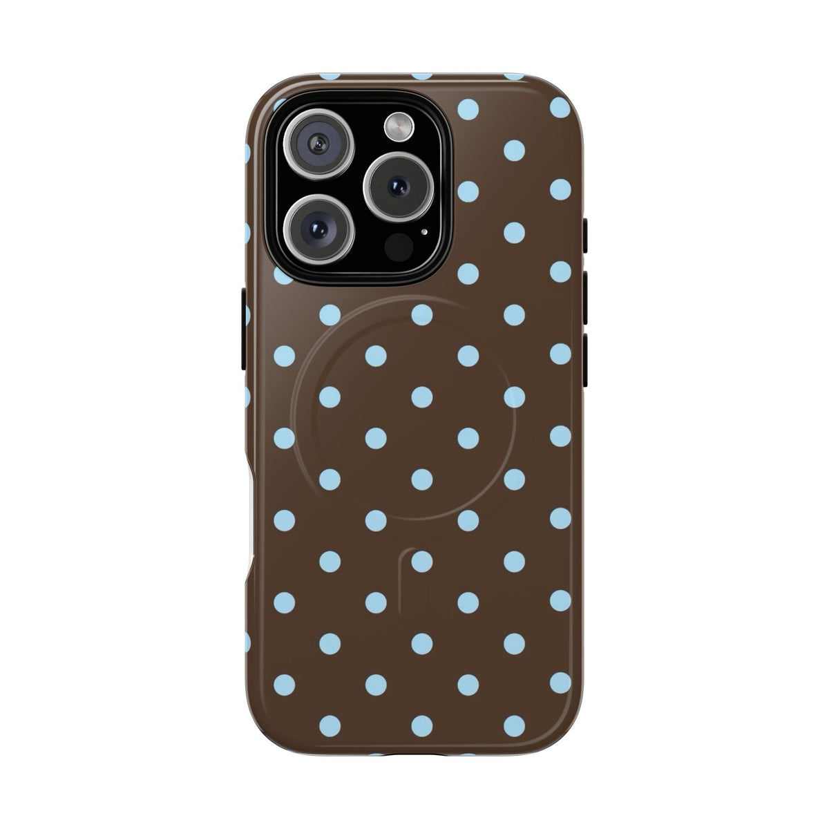 Blue Polka Dot Tough Magnetic Phone Case
