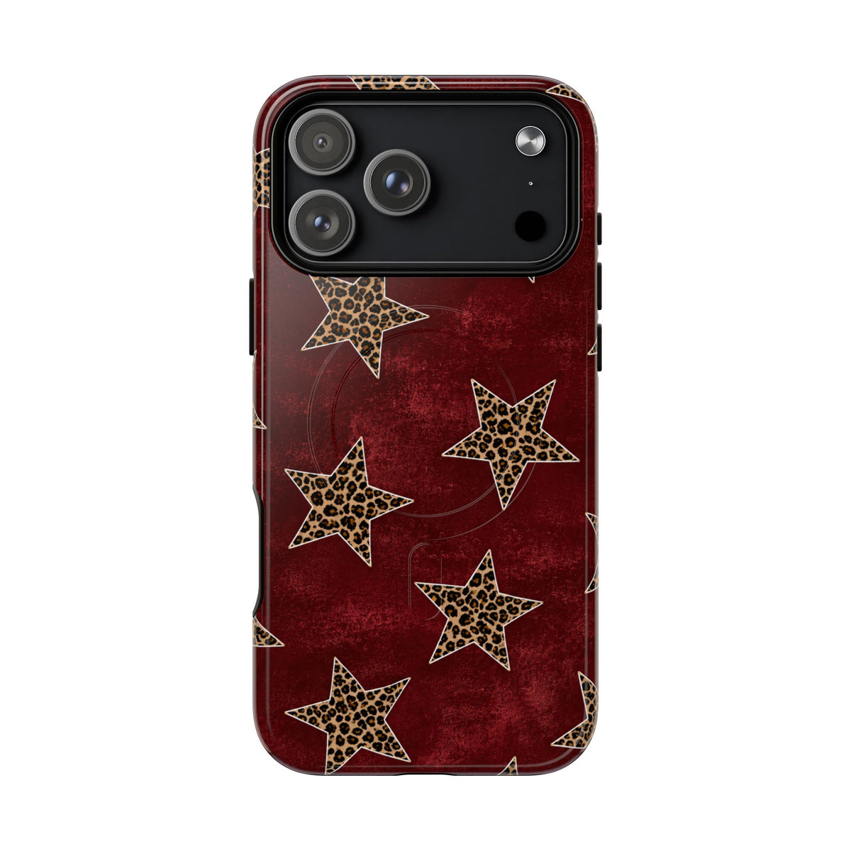 Leopard Star Tough Magnetic Phone Case