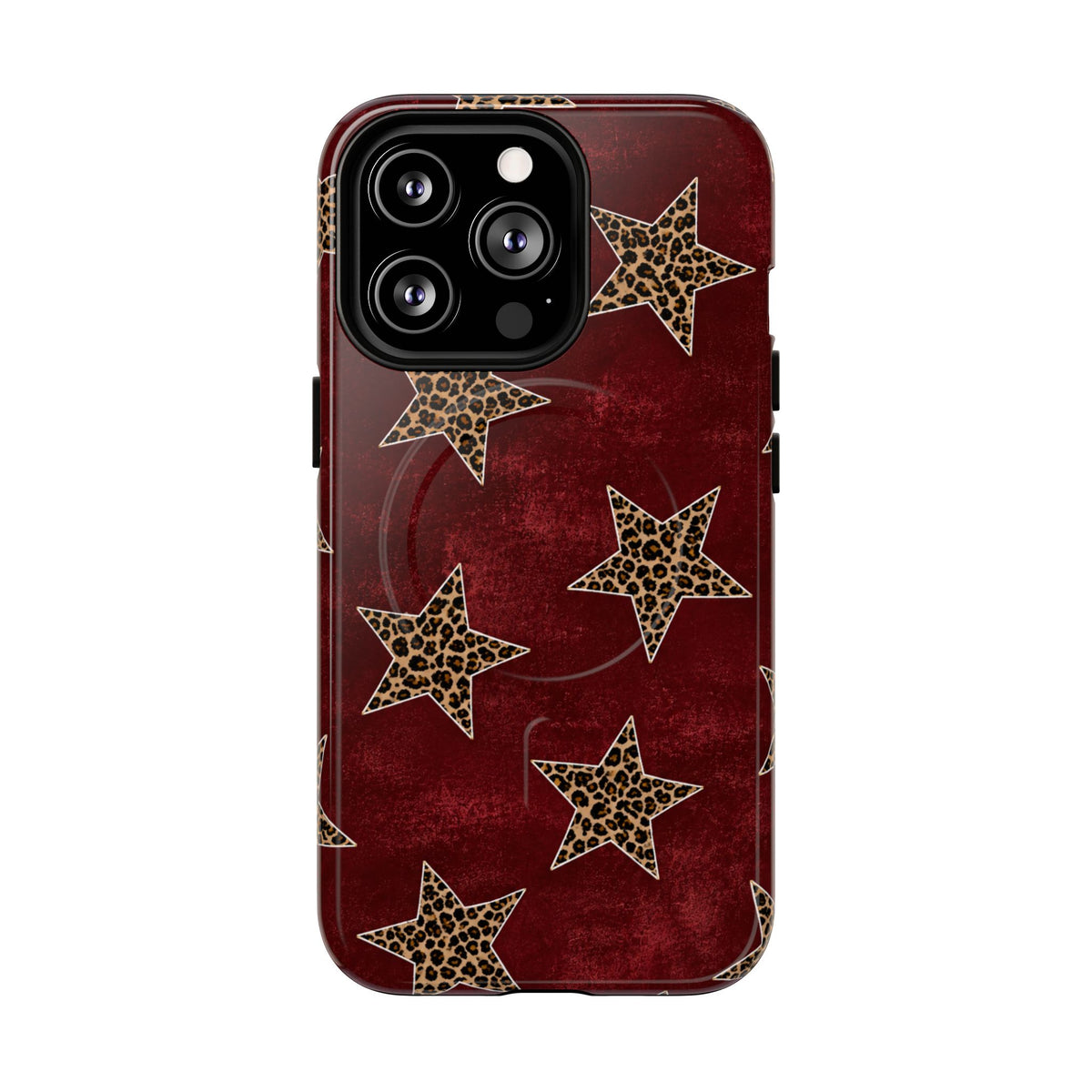 Leopard Star Tough Magnetic Phone Case