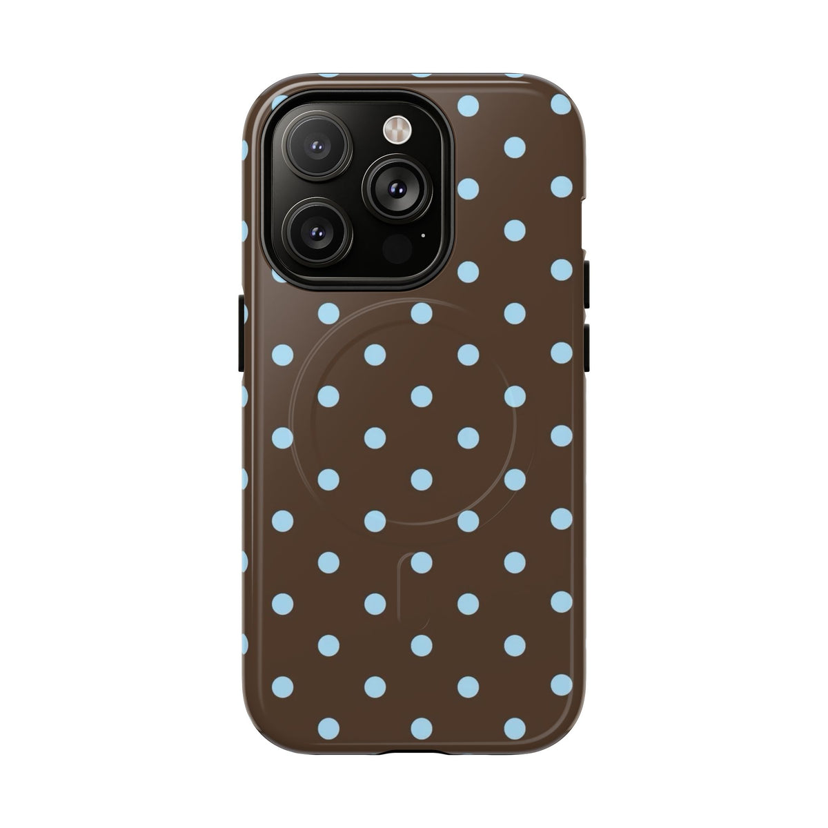 Blue Polka Dot Tough Magnetic Phone Case