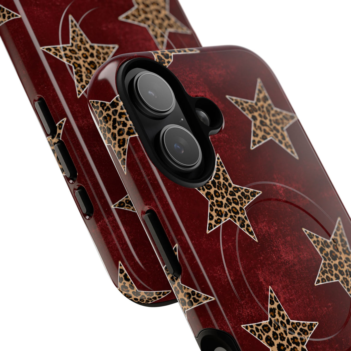 Leopard Star Tough Magnetic Phone Case