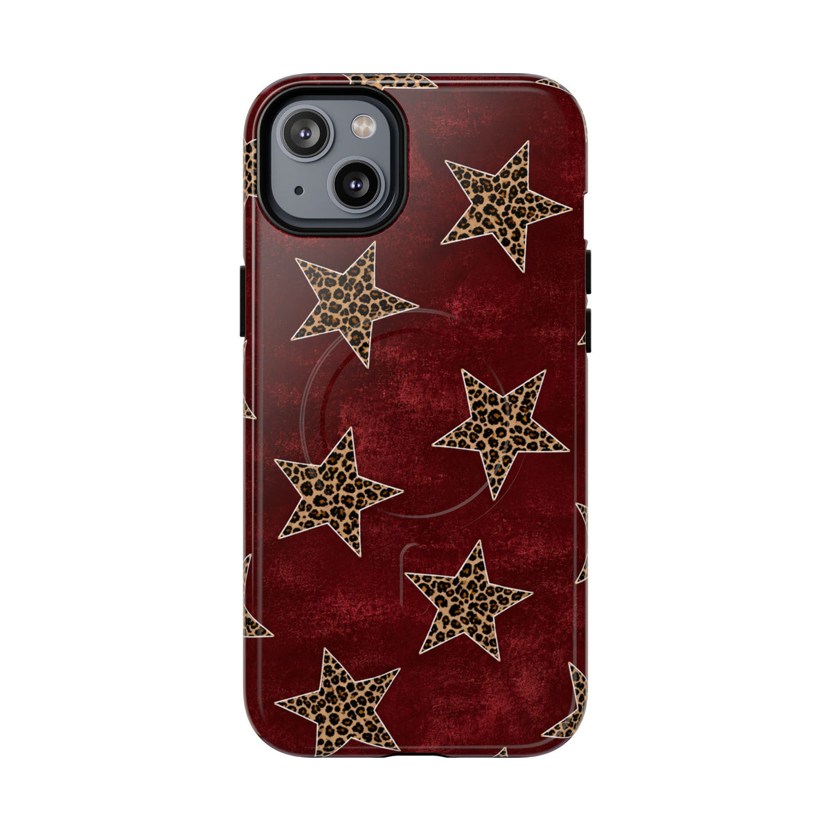 Leopard Star Tough Magnetic Phone Case