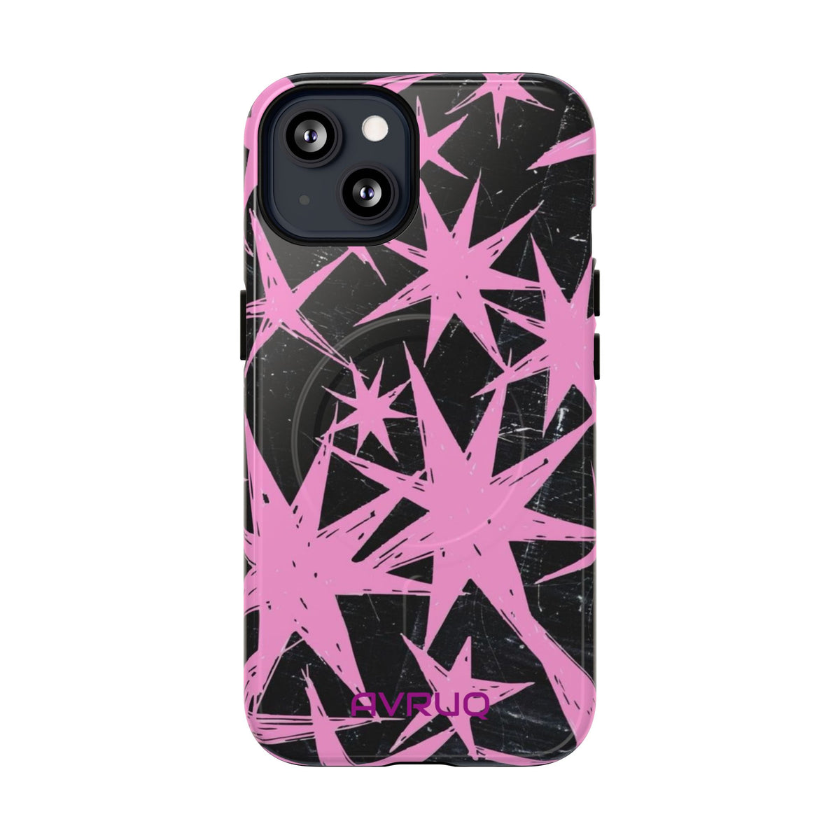 Phone Case - Pink Starburst Tough Magnetic Case