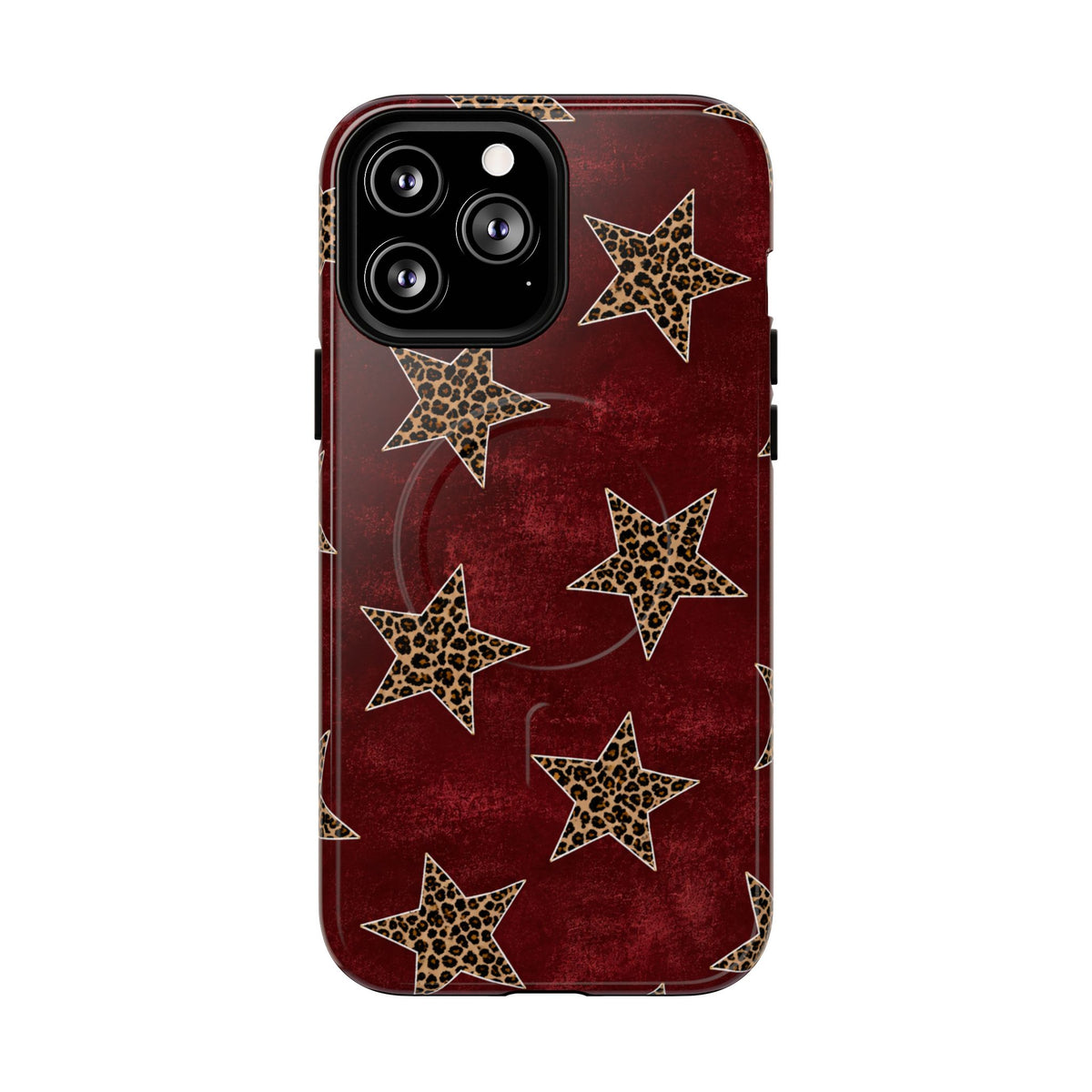 Leopard Star Tough Magnetic Phone Case