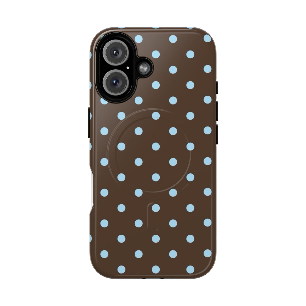 Blue Polka Dot Tough Magnetic Phone Case