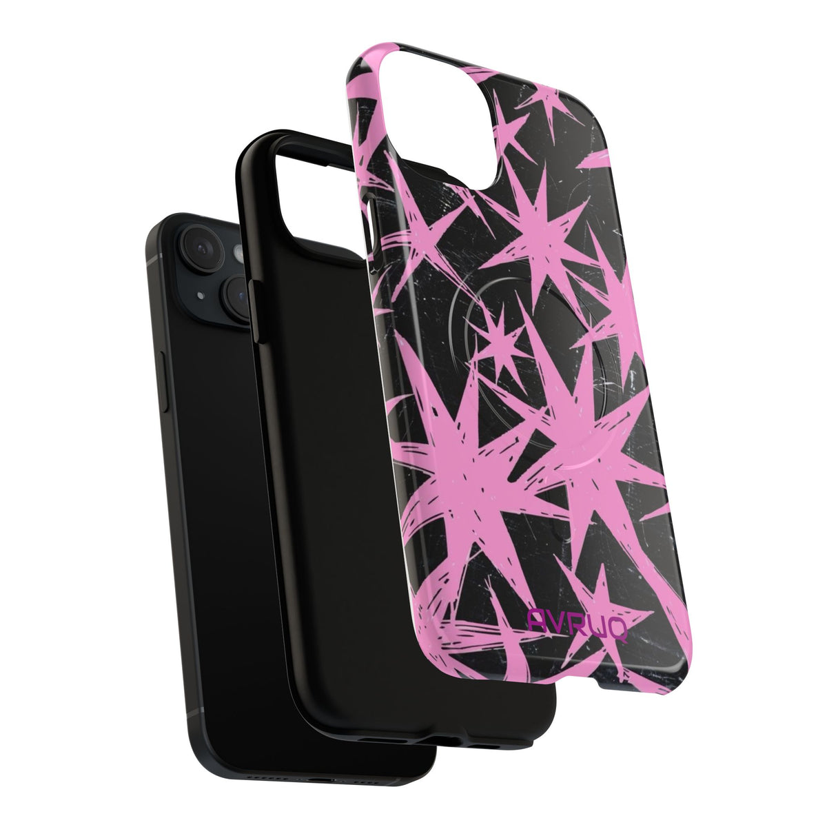 Phone Case - Pink Starburst Tough Magnetic Case