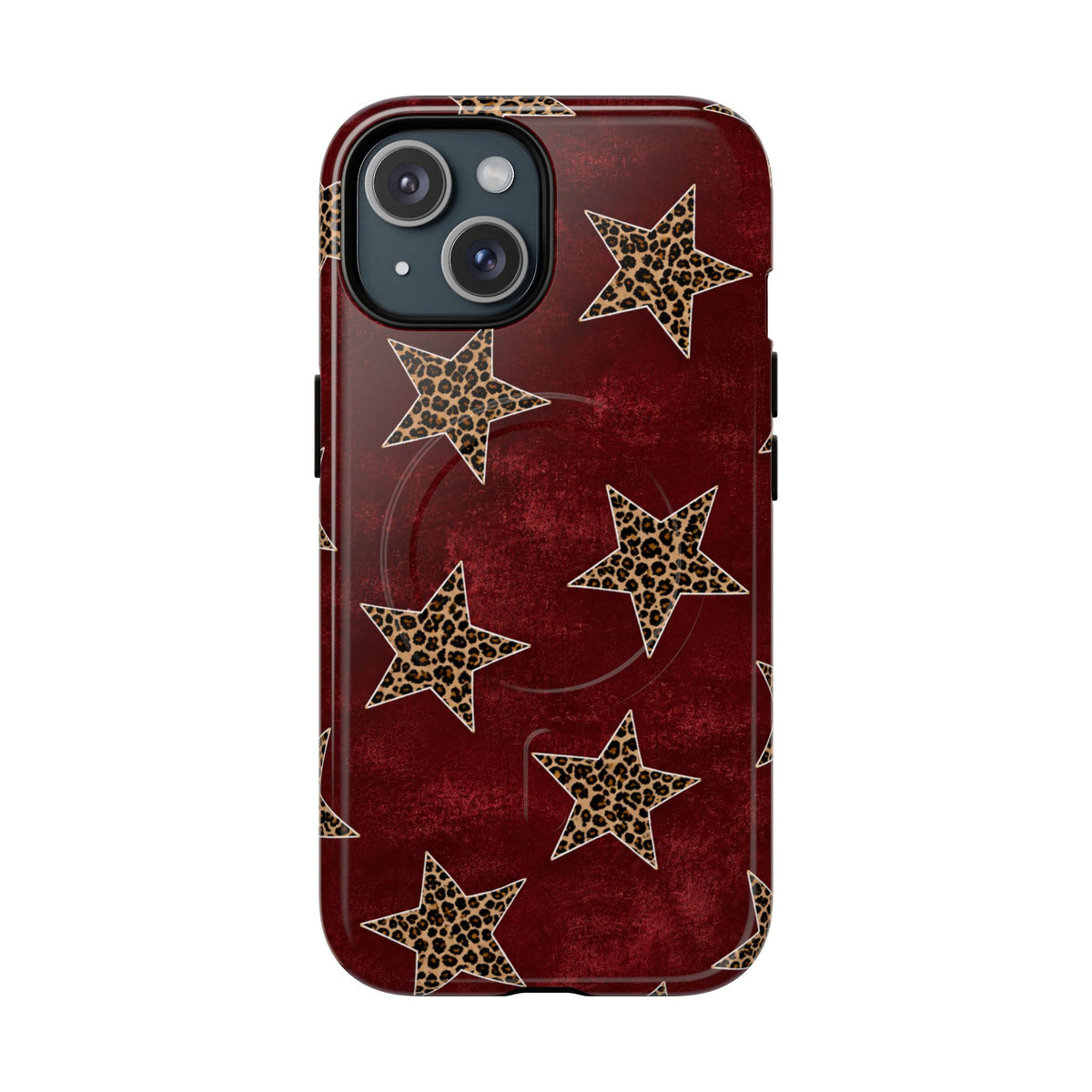 Leopard Star Tough Magnetic Phone Case