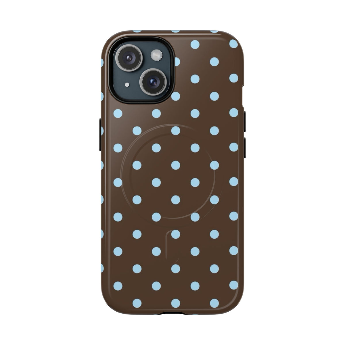 Blue Polka Dot Tough Magnetic Phone Case