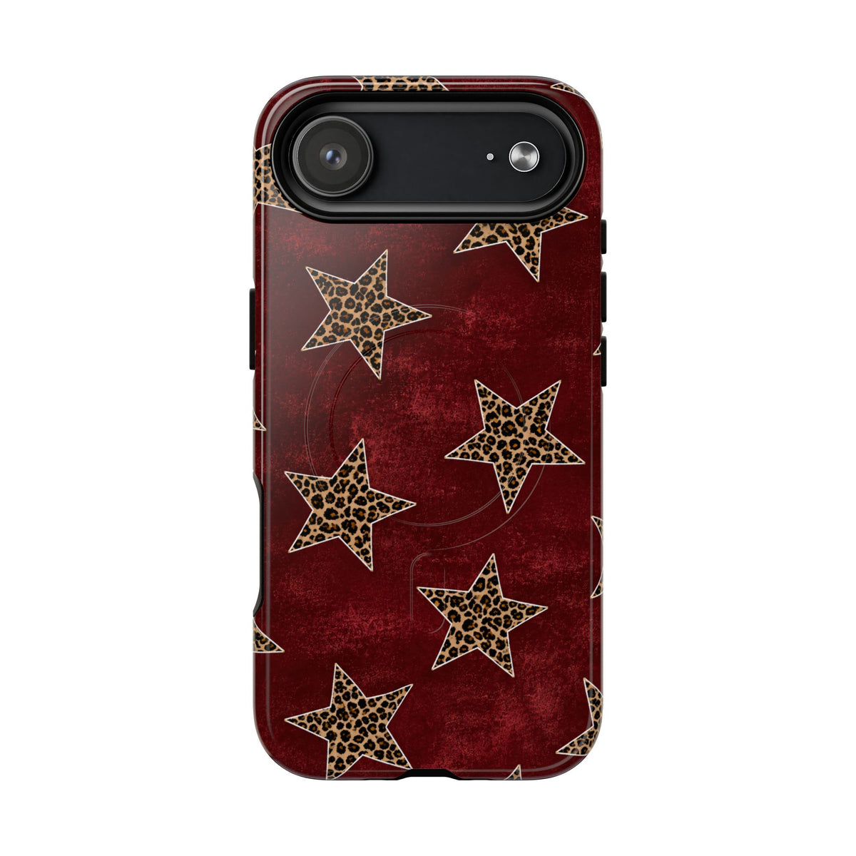Leopard Star Tough Magnetic Phone Case